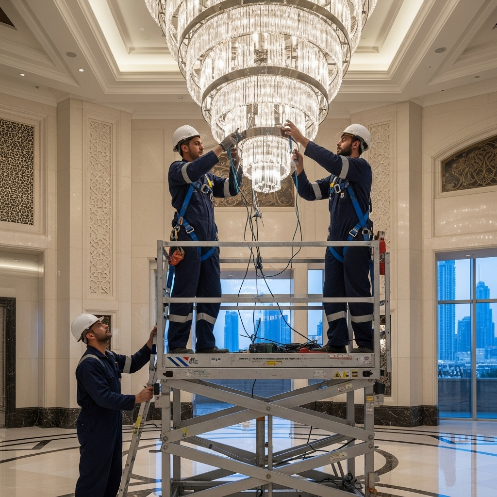 Chandelier Fixing Dubai