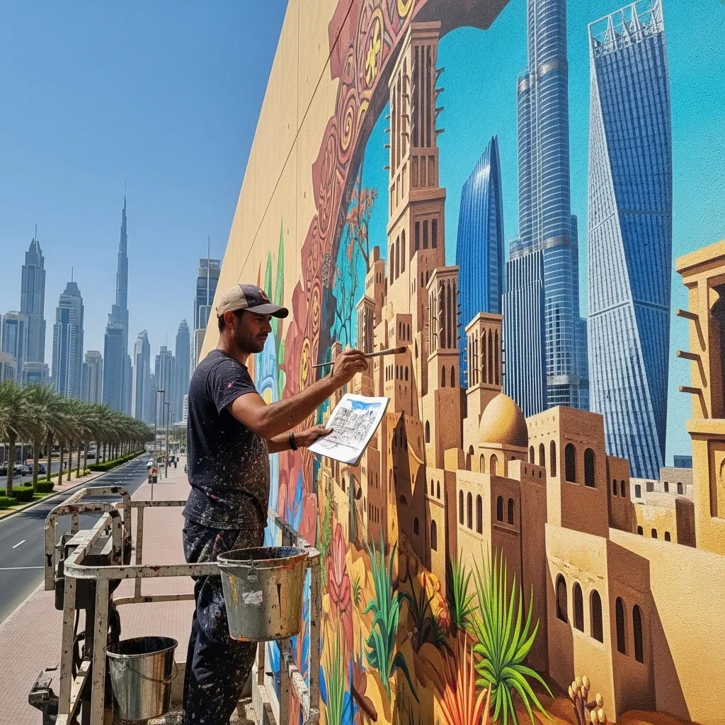 Mural Painting services dubai