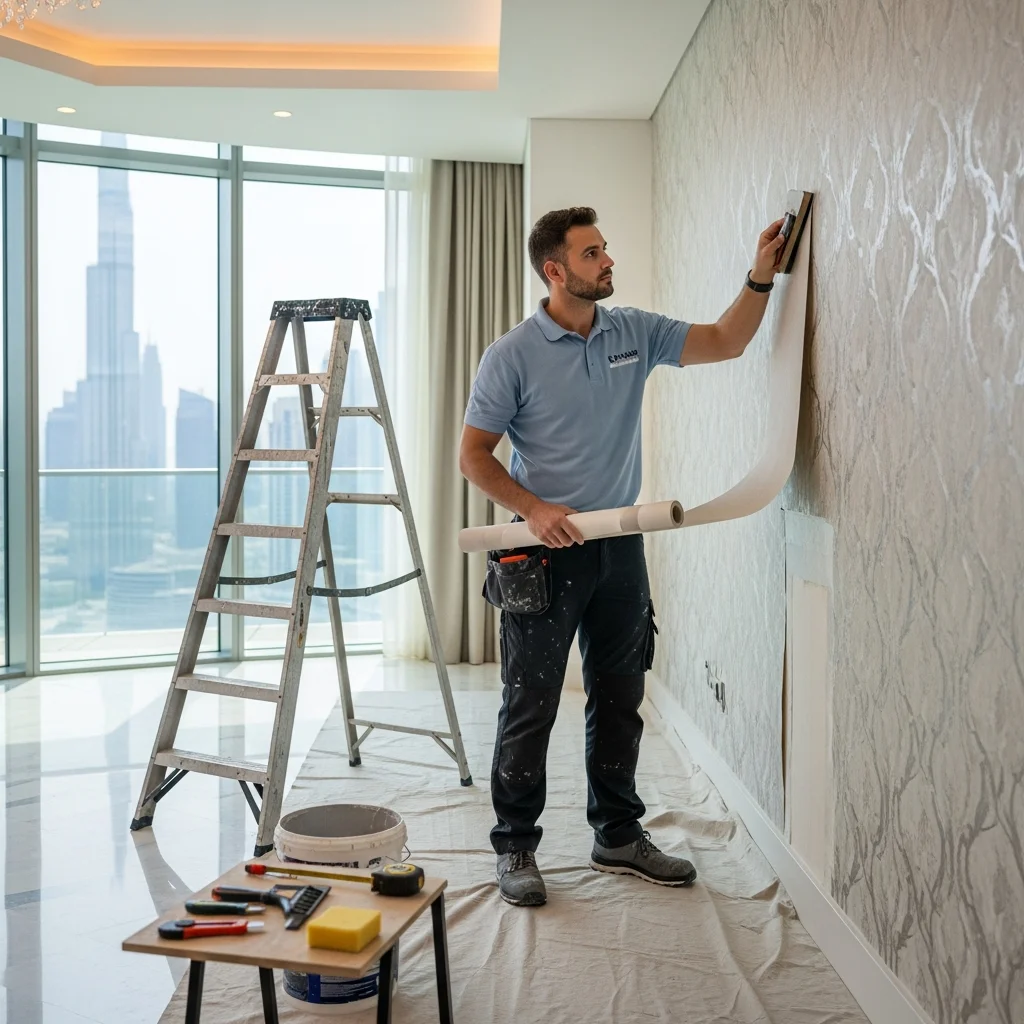 Wallpaper Fixing in Dubai